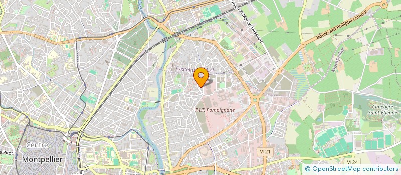 localisation de l'entreprise MONSIEUR MARC MOURAD à MONTPELLIER