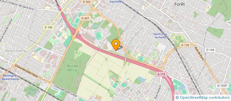 localisation de l'entreprise MONSIEUR MARC MOZZICONACCI  SAINT-LEU-LA-FORET