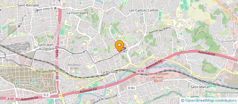 localisation de l'entreprise MONSIEUR MARC MUGERIN à MARSEILLE