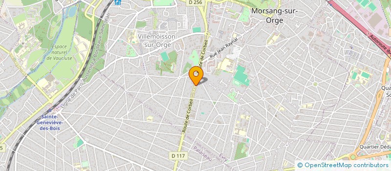 localisation de l'entreprise MONSIEUR MARC MULLER  MORSANG-SUR-ORGE