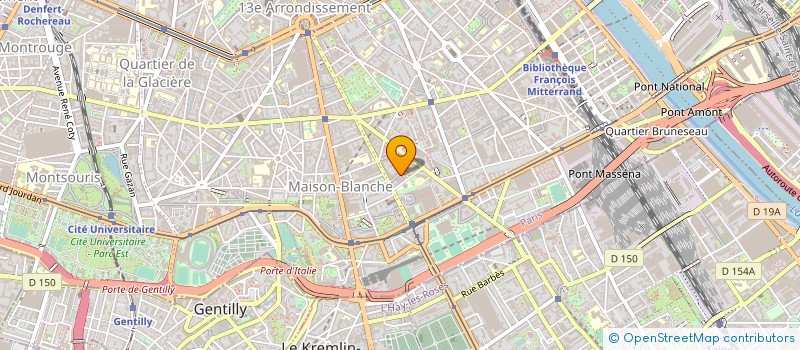 localisation de l'entreprise MONSIEUR MARC MULLER  PARIS