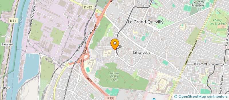 localisation de l'entreprise MONSIEUR MARC MULOT à LE GRAND-QUEVILLY