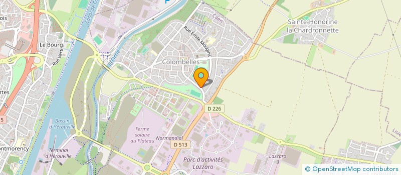 localisation de l'entreprise MONSIEUR MARC MUZARD  COLOMBELLES