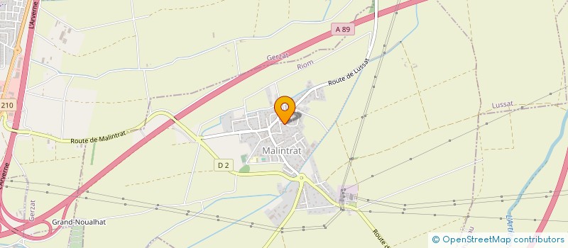 localisation de l'entreprise MONSIEUR MARC MYKOLISZYN  MALINTRAT