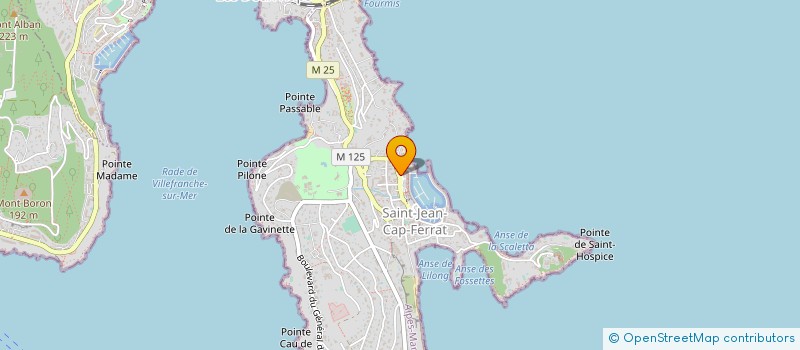 localisation de l'entreprise MONSIEUR MARC NAFILYAN  SAINT-JEAN-CAP-FERRAT