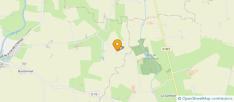 localisation de l'entreprise MONSIEUR MARC NAGELS  CHAZE-SUR-ARGOS