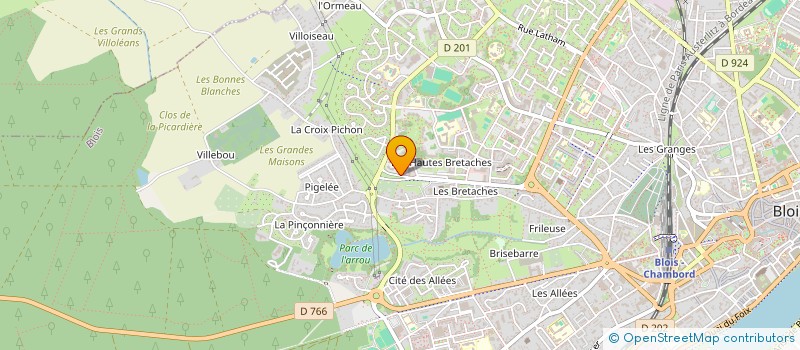 localisation de l'entreprise MONSIEUR MARC NASSER à BLOIS