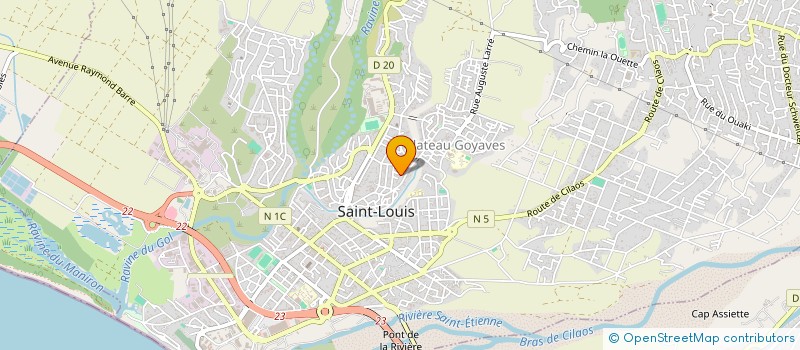 localisation de l'entreprise MONSIEUR MARC NATIVEL à SAINT-LOUIS