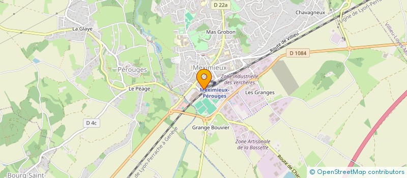 localisation de l'entreprise MONSIEUR MARC NERON-BANCEL à MEXIMIEUX