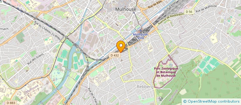 localisation de l'entreprise MONSIEUR MARC NEUBERT à MULHOUSE