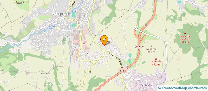 localisation de l'entreprise MONSIEUR MARC NICOLAS à LE PUY-EN-VELAY