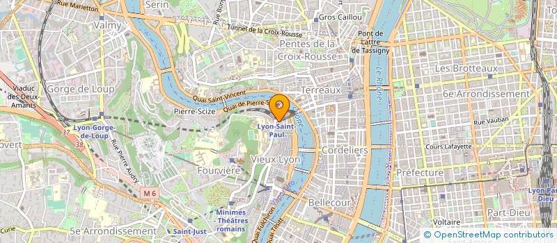 localisation de l'entreprise MONSIEUR MARC NICOLAS-VULLIERME à LYON