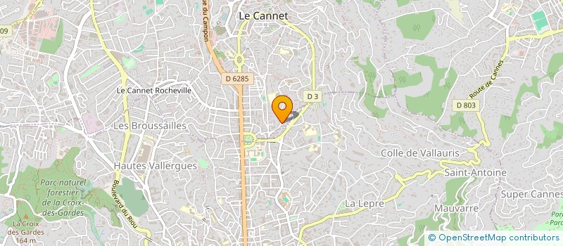 localisation de l'entreprise MONSIEUR MARC NIEUWBOURG à LE CANNET