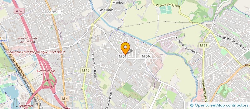 localisation de l'entreprise MONSIEUR MARC NIEUWINCKEL  LAUNAGUET