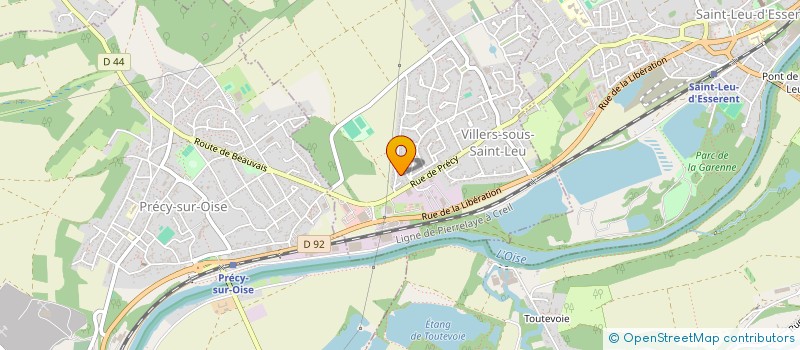 localisation de l'entreprise MONSIEUR MARC NOBILI  VILLERS-SOUS-SAINT-LEU