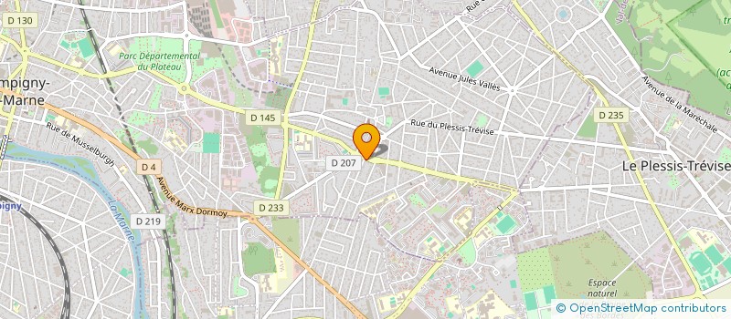 localisation de l'entreprise MONSIEUR MARC NORTON à CHAMPIGNY-SUR-MARNE