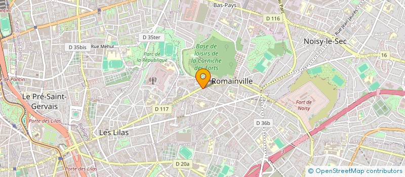 localisation de l'entreprise MONSIEUR MARC NOTENBOOM à ROMAINVILLE