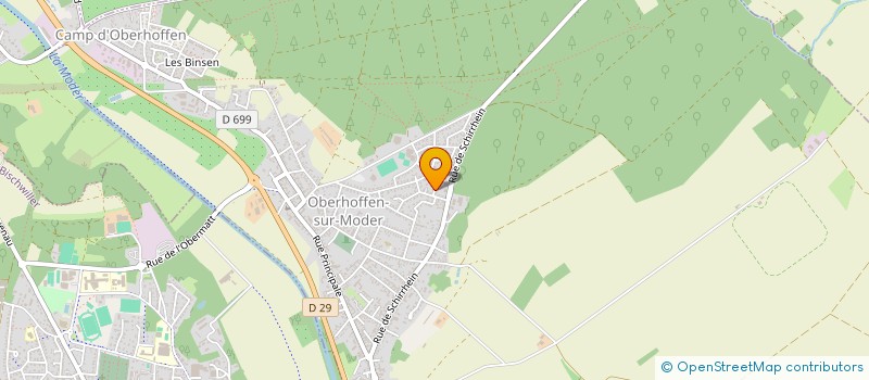 localisation de l'entreprise MONSIEUR MARC NOTH  OBERHOFFEN-SUR-MODER