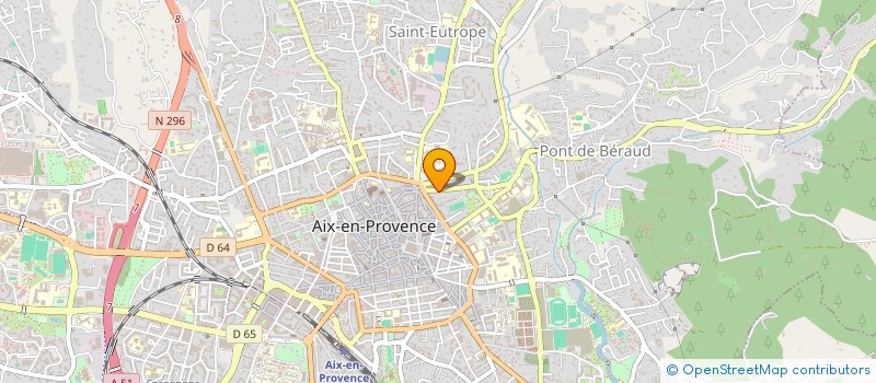 localisation de l'entreprise MONSIEUR MARC NOURRY à AIX-EN-PROVENCE