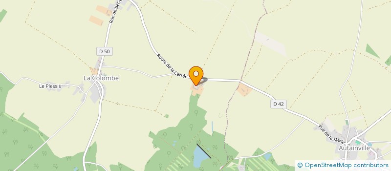 localisation de l'entreprise MONSIEUR MARC NOUVELLON  BEAUCE LA ROMAINE