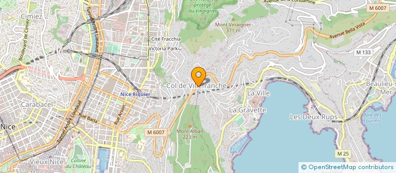 localisation de l'entreprise MONSIEUR MARC OCCELLI à NICE