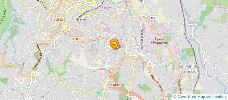 localisation de l'entreprise MONSIEUR MARC OCCELLI à GRASSE