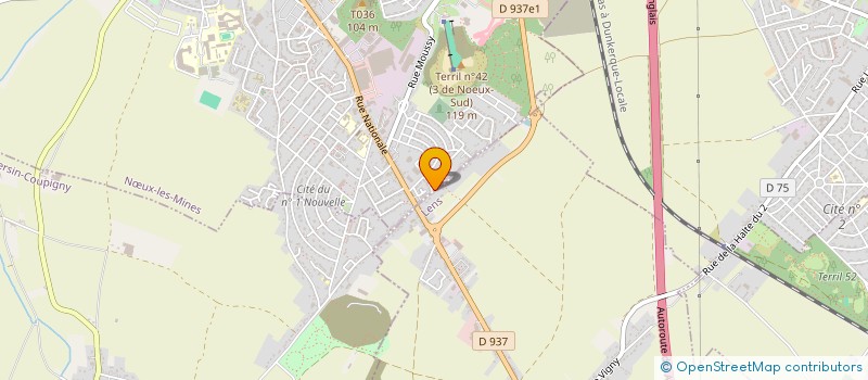 localisation de l'entreprise MONSIEUR MARC OFFE  SAINS-EN-GOHELLE