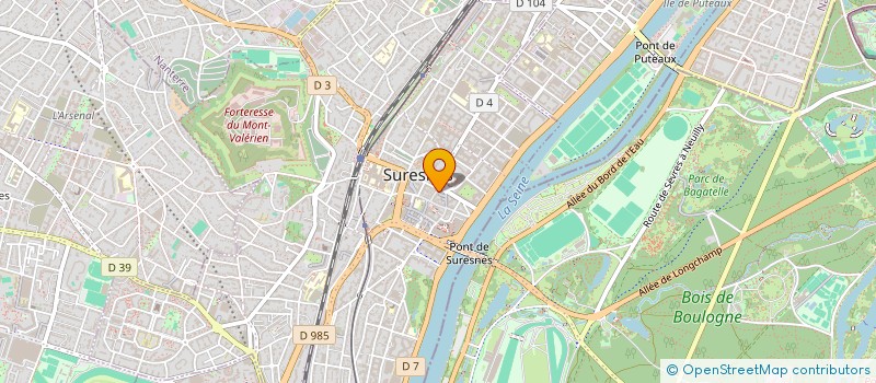 localisation de l'entreprise MONSIEUR MARC OLIVIER à SURESNES
