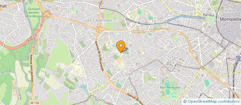 localisation de l'entreprise MONSIEUR MARC OLIVIER à MONTPELLIER
