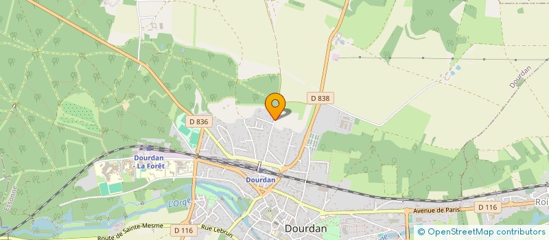 localisation de l'entreprise MONSIEUR MARC-OLIVIER BUSOLIN à DOURDAN