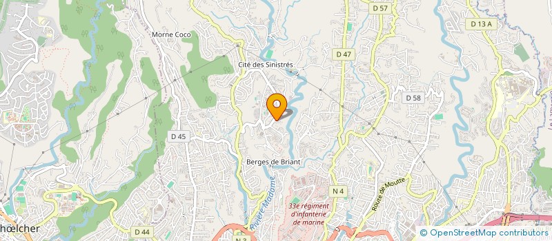 localisation de l'entreprise MONSIEUR MARC-OLIVIER JEAN-MARIE  FORT-DE-FRANCE