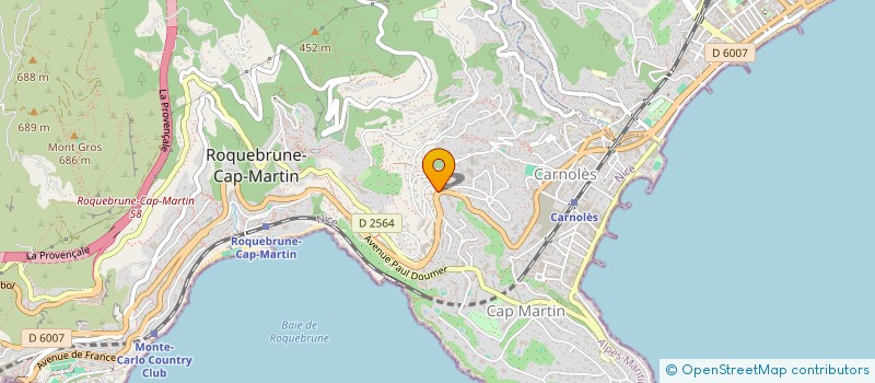 localisation de l'entreprise MONSIEUR MARC-OLIVIER NEU à ROQUEBRUNE-CAP-MARTIN