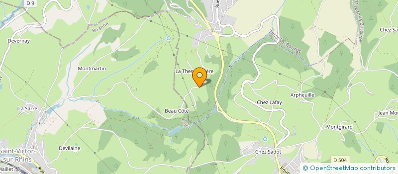 localisation de l'entreprise MONSIEUR MARC-OLIVIER PETTOELLO  THIZY-LES-BOURGS