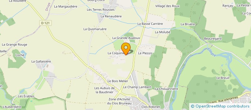 localisation de l'entreprise MONSIEUR MARC-OLIVIER PROJAHN  ARTANNES-SUR-INDRE