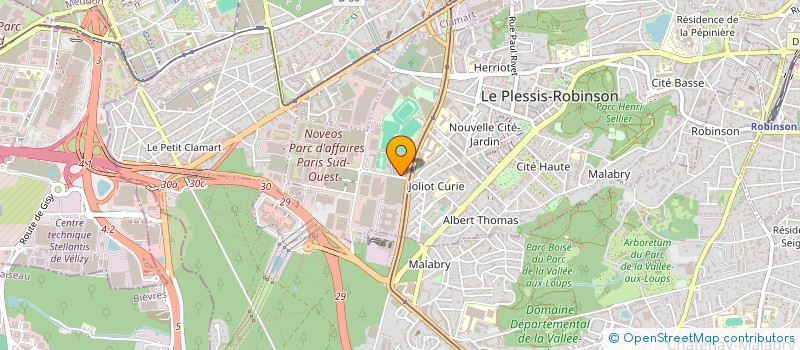 localisation de l'entreprise MONSIEUR MARC-OLIVIER WOUENDJI MBALIEU  LA CELLE-SAINT-CLOUD