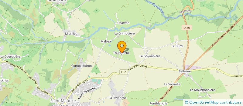 localisation de l'entreprise MONSIEUR MARC OLLAGNIER à CHABANIERE