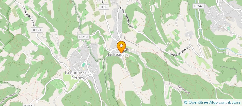 localisation de l'entreprise MONSIEUR MARC ORIOL  SAINT-DIDIER