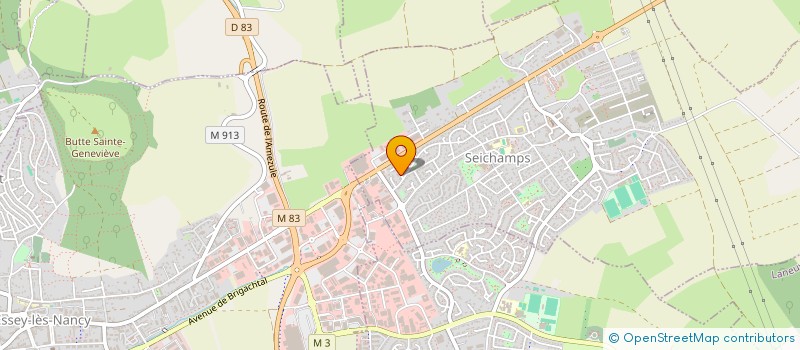localisation de l'entreprise MONSIEUR MARC OSIRIS  SEICHAMPS