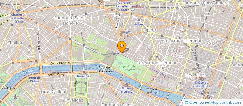 localisation de l'entreprise MONSIEUR MARC OSMONT D'AMILLY  PARIS