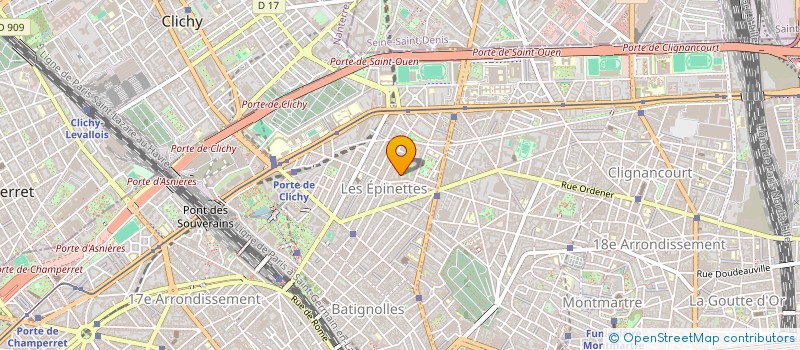 localisation de l'entreprise MONSIEUR MARC OSTERMANN  PARIS