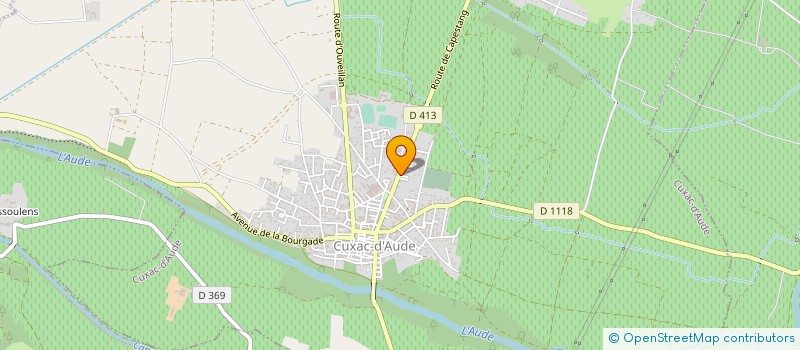 localisation de l'entreprise MONSIEUR MARC OURNAC  CUXAC-D'AUDE