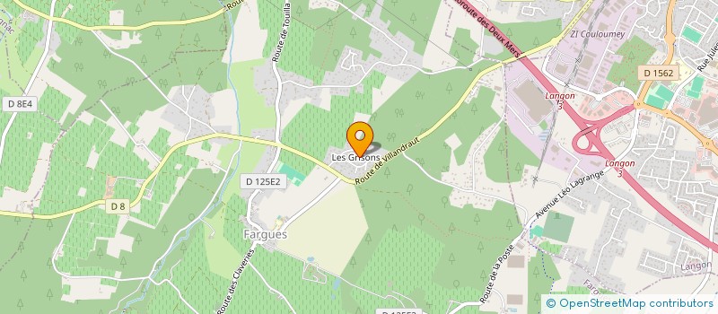 localisation de l'entreprise MONSIEUR MARC PADIOLEAU  FARGUES