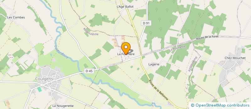 localisation de l'entreprise MONSIEUR MARC PAILLOT à LA ROCHETTE