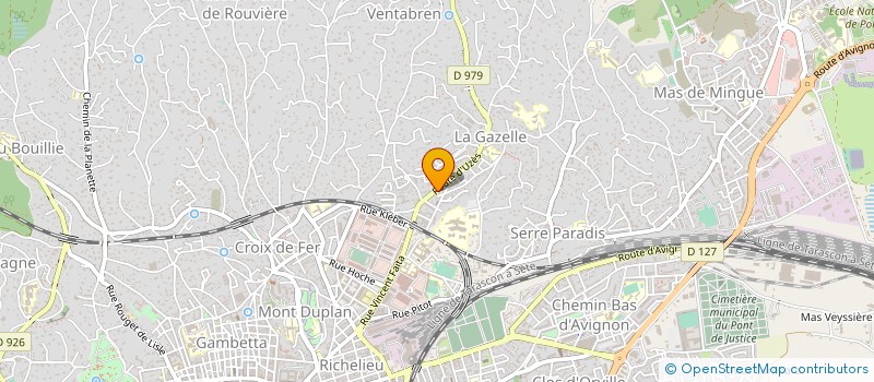 localisation de l'entreprise MONSIEUR MARC PALLUY  NIMES