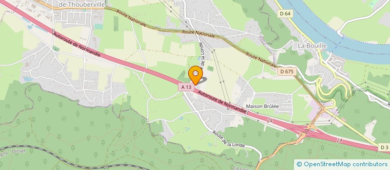 localisation de l'entreprise MONSIEUR MARC PANEL à CAUMONT