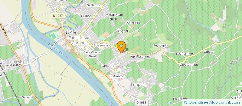 localisation de l'entreprise MONSIEUR MARC PAPAYANOU  CADILLAC-SUR-GARONNE