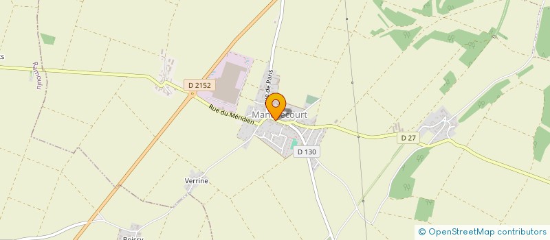 localisation de l'entreprise MONSIEUR MARC PAPET à COURCELLES-LE-ROI