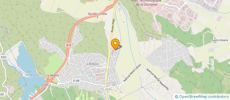 localisation de l'entreprise MONSIEUR MARC PAPPALARDO  CABRIES