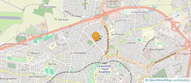 localisation de l'entreprise MONSIEUR MARC PARESYS  LA ROCHELLE