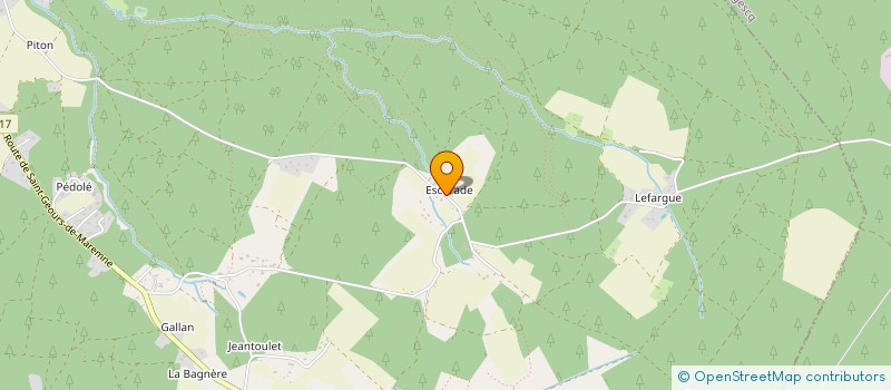 localisation de l'entreprise MONSIEUR MARC PARIZET  SOUSTONS